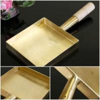 ราคา กะทะไข่ม้วนทองเหลืองแท้หนาๆ18x18cm (6807237968)