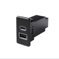 ราคา Quick Charge Car Charger QC3.0 Type-C PD Interface Socket Fast Car Charger Use For Nissan Paladin Y (48806226042)