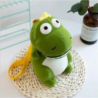 ราคา กระเป๋าไดโนเสาร์สุดน่ารักกระเป๋าสะพายข้างผู้หญิงน่ารัก - สีเขียว (25127947244)