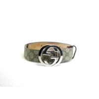 ราคา เข็มขัด Gucci Supreme belt with G buckle sz 85 34 มือ 2 ของแท้ 100% (18477078197)