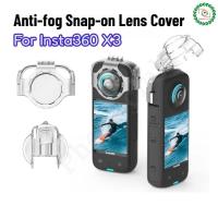 ราคา AMagisn Anti-fog Snap-on เลนส์สําหรับ Insta360 X3 Anti-FOG Snap-on เลนส์ Guard อุปกรณ์เสริมกล้อง (57553430203)