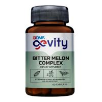 ราคา GEVITY bitter melon complex ผลิตภัณฑ์เสริมอาหารจีวิตี้ บิทเทอร์ เมล่อน คอมเพล็กซ์ 60แคปซูล (46358357185)