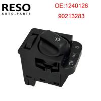 ราคา RESO ไฟหน้าสวิตช์ไฟสําหรับ Opel Astra F calibra Omega Vectra A Corsa B tigra 1986-2001 1240126 90213283 90381877 90437312 (41856181391)