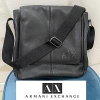 ราคา AlX armani exchange กระเป๋าสะพายข้างผู้ชายลายหนังสีดำ สภาพเยี่ยม อาร์มานี่ งานแท้100% (11513614289)
