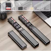 ราคา Hardcase Case Box boni Memory Card Storage Micro SD TF Nano Sim Card เนื้อหา 30 ช่อง Case (41471104453)