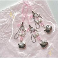 ราคา พร้อมส่ง!พวงกุญแจ สายคล้องโทรศัพท์มือถือ hello kitty ลายคิตตี้น่ารัก สไตล์เกาหลี สําหรับห้อยกระเป๋า Y2K (25426118063)