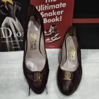 ราคา รองเท้าFerragamo งานมือสองงานตู้ญี่ปุ่นSz38/24cm (27639685615)