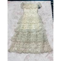 ราคา เดรส widelia@real ขนมชั้น งานปักทั้งตัว ไซส์ S มือ 1 ป้ายห้อย (42006413208)