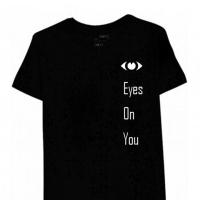 ราคา เสื้อยืดผ้า cotton สีดำ คอกลมและคอวี GOT7 T-Shirt B01 (1234622309)
