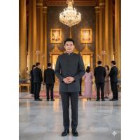 ราคา เสื้อสูทผู้ชาย ชุดพระราชทาน ผ้าไทย ไหมไททานิค แขนยาว อัดกาว ไปงานศพ สีดำ พี่พิมพ์ ผ้าไทย ณัชปภา ช็อป (53857978723)