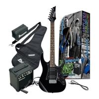 ราคา Ibanez IJRG200U-BK Jumpstrat Set กีต้าร์ไฟฟ้าแบบชุดมาพร้อมขาตั้ง ตู้แอมป์ - Black (7835137611)
