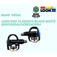 ราคา บันไดจักรยานเสือหมอบ แบรนด์ LOOK/KEO รุ่น CLASSIC 3 สี BLACK WHITE (28239201049)