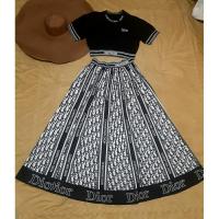 ราคา Set เสื้อกระโปรง ลาย Dior (27928890695)