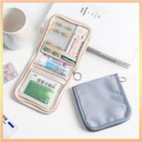 ราคา Mini Pouch แบบพกพาพับได้เปิดขนาดใหญ่พร้อม Zip Sort First Aid Kit Outdoor Travel Essential Storage Bag (26527566985)