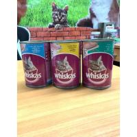 ราคา Whiskas วิสกัส อาหารแมวกระป๋อง 400 กรัม (21168475271)