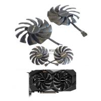 ราคา [อุปกรณ์เสริมระบายความร้อนคอมพิวเตอร์] พัดลมการ์ดกราฟิก Gigabyte RTX2060 GTX1660 1070 590 5500XT ใหม่ล่าสุด (48508815045)