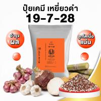 ราคา ปุ๋ยเคมี สูตร ปุ๋ย 19-7-28 ปุ๋ยเหยี่ยวดำ สูตรแม่ปุ๋ยล้วน สำหรับต้นไม้ใหญ่ในหรือนอกกระถางทุกชนิด ปุ๋ยเม็ด ขนาด 1 กิโลกรัม (47004789115)