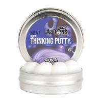 ราคา Crazy Aaron's Thinking Putty รุ่นเรืองแสงในที่มืดเป็นสีน้ำเงินม่วง Aura ขนาด 2 นิ้ว (8205907285)