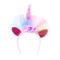 ราคา ที่คาดผม Led Christmas Partyforte - ยูนิคอร์นพร้อมลูกไม้สีรุ้ง (44205875154)