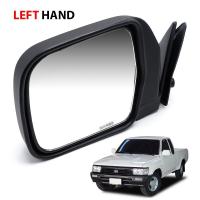 ราคา กระจกมองข้าง ฝาดำ ซ้าย 1 ชิ้น ใส่ ไมตี้เอ็ก สำหรับ โตโยต้า Toyota ไฮลักซ์ Hilux 5th LN85 106 Mighty-X ปี 1988 1992 1997 (4032911689)
