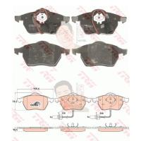 ราคา GDB1307 ผ้าเบรค-หน้า(TRW) (เนื้อผ้า COTEC) SEAT ALHAMBRA TDI ( มี Sensor ) (14622736624)
