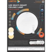 ราคา Lamptan โคมไฟ โคมไฟเพดาน มัลติสมาร์ท LED Multi-Smart Ceiling Light 24W มีให้เลือก 3 รุ่น หน้ากลม (Circle) หน้าเหลี่ยม (S (8604308895)