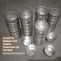 ราคา กระทะพายขนาดเล็กฮอกไกโด 12 ชิ้น | แม่พิมพ์ทาร์ตไข่ชีสเค้กกลม (57606183159)