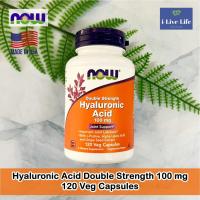 ราคา NOW Foods - Hyaluronic Acid Double Strength 100 mg 120 Veg Capsules กรดไฮยาลูโรนิก (23119591587)