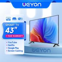 ราคา WEYON TV 43 นิ้ว Android TV 40 นิ้ว Smart TV Netflix YouTube สมาร์ททีวี Build in Wifi (26771079117)