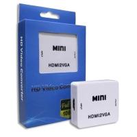 ราคา อะแดปเตอร์เชื่อมต่อ Mini HDMI To VGA Converter To Audio 1080P (21291112753)