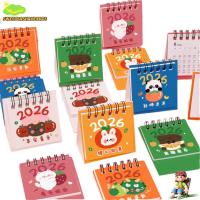 ราคา SWEETSASHA Planner Scheduler, Multi-function 2026 Mini Desktop Paper Calendar, Fashion Home Decor สไตล์จีน Notebook Agenda Organizer Home Office Supplies (56753425574)