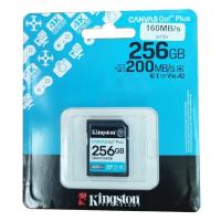 ราคา Kingston SDG4/256GB Canvas Go! Plus Gen4 UHS-I SDXC Memory Card (R:200MB/s) (43157110994)