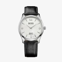 ราคา Hugo Boss นาฬิกาข้อมือผู้ชาย Hugo Boss Commander White Dial Black รุ่น 1513449 (4335978671)