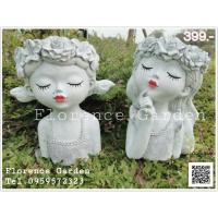 ราคา พร้อมส่ง สาวน้อยมัดแกะ กระถางต้นไม้ ของแต่งสวนหย่อม สวนหิน หินแต่งสวน ปูนปั้นแต่งสวน ปูนปั้น กระถาง ของตกแต่งบ้าน (17633095255)