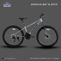 ราคา จักรยานเสือภูเขา MEADOW ZIGMA 27.5 ระบบเกียร์ เฟรมเหล็ก วงล้ออ้วนหนา สำหรับคนสูง 145-155 (57704822378)