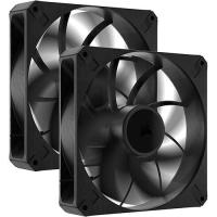 ราคา Corsair RS140 MAX 140mm PWM 30mm Thick PC Case Fan Dual Pack Black CO-9050175-WW (44017546600)