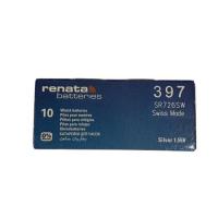 ราคา ถ่านกระดุม Renata ถ่านของแท้ 1.55V SR726,SR726SW / 397 จำหน่ายยกกล่อง จะมี 10เม็ด (55908215154)