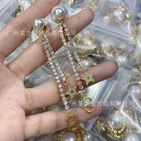 ราคา ดิออร์7022 จดหมายยาวสไตล์แถวเพชรพู่ต่างหูมุกผู้หญิง (48309213696)