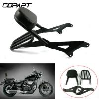 ราคา Motorcycle Detachable Backrest Rear Sissy Bar With Pad Luggage Rack For Yamaha XVS950 14-20 Bolt R- (56153186142)