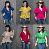 ราคา เสื้ออัดพลีททรงสวยเก๋แซ่บ (7712327414)