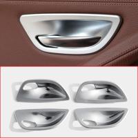 ราคา 4pcs ภายในรถประตู Handle ชามสําหรับ BMW 5 Series F10 F18 2011-2017 รถอุปกรณ์ตกแต่งภายใน (27278103872)