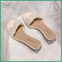 ราคา รองเท้าส้นสูงแบบใส เซ็กซี่ พื้นนุ่ม ฤดูร้อน รองเท้าส้นสูงแฟชั่น (47003842263)
