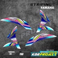 ราคา สติ๊กเกอร์ติดมอเตอร์ไซค์ - Fino striping - มอเตอร์ไซค์yamaha - Fino - สติ๊กเกอร์วาริation - Racing 30 TRANSPARENT (45959096712)