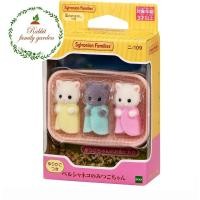 ราคา พร้อมส่ง Sylvanian Families Persian Cat Triplet แท้ มือ 1 ซิลวาเนียน แมวเปอร์เซีย แฝด 3 JP (12347825736)
