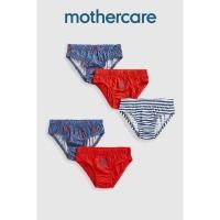 ราคา กางเกงในเด็กผู้ชาย Mothercare Football Briefs - 5 Pack HD877 (26568044781)