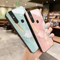 ราคา เหมาะสำหรับ VIVO V15 V23e V19 V23 V9 Youth 6GB V21 4G 5G V11 V11i V20 Pro V21s กรณีโทรศัพท์แฟชั่นเคส Simple Glitter (29271205805)