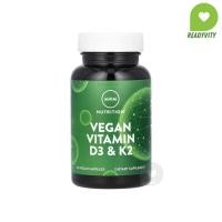 ราคา MRM Nutrition, Vegan Vitamin D3 & K2, 60 Vegan Capsules (43161228913)