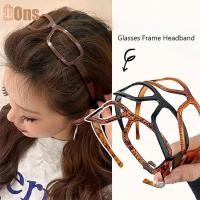 ราคา Ons ที่คาดผมแว่นกันแดดแบบห่วงผมแว่นตาพลาสติกสไตล์เกาหลีสําหรับผู้หญิงที่คาดผมทรงผมแบบเรียบง่ายที่ (44958797514)