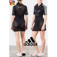 ราคา Adidas - ใหม่ ชุดเดรสยาวแทรกผ้าโปร่ง (Women's Dress) ADIDAS FIORUCCI FIREBIRD DRESS DZ5697 (7134057094)