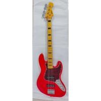 ราคา กีต้าร์เบสไฟฟ้า 4 สายOverspeed แจ๊สเบส Jazz Bass เบสไฟฟ้า 4 สาย JB400 -RD แถมฟรีกระเป๋าใส่เบส อย่างดี1ใบ (25116486816)